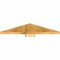 Ekena Millwork Eugene Rough Sawn Timber Gable Bracket, Western Red Cedar, 36"W x 7"H x 6"D x 6"F, 5/12 Pitch GBW036X07X0606EUG00RWR - alternate 5
